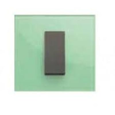 Crabtree Athena Amare 2 M Plate Sombre Green Glass ACNPGONV02