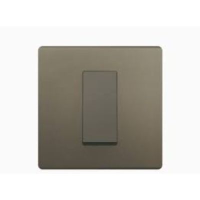 Crabtree Amare 1M Cover Plate Grey ACNPMOGV01