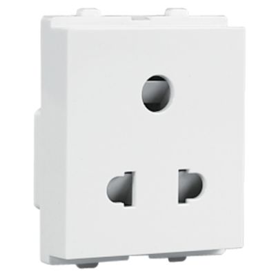 Crabtree Verona 6A Black 3 Pin Shuttered Socket ISI MarkedCrabtree-ACVKPXB063