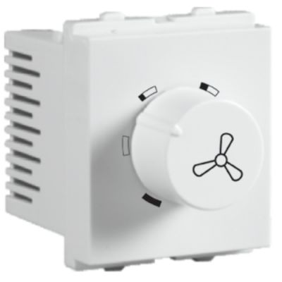 Crabtree Verona 2M 8 Step Black Fan RegulatorsCrabtree-ACVRFHB008