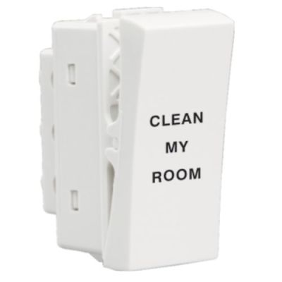 Crabtree Verona Clean My Room Switch-1M ACVSXCW101