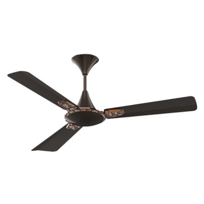 Crompton Greaves Aura Designer 2D 1200mm Ceiling Fan-74W-380rpm-Bakers Brown-AR-2D-DSG-BKBR