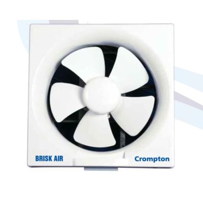 Crompton Greaves Brisk Air 250mm Exhaust Fan-40W-1250rpm-Ivory-BAPEXF250IV