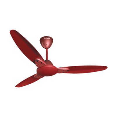 Crompton Greaves Seno Prime 900mm Designer Ceiling Fan-60W-370rpm-Maroon Matt-Seno-P-900-MR-MT