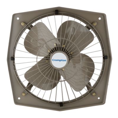 Crompton Greaves Transair Reversible 225mm Exhaust Fan-45W-1400rpm-Grey-TREXF225G