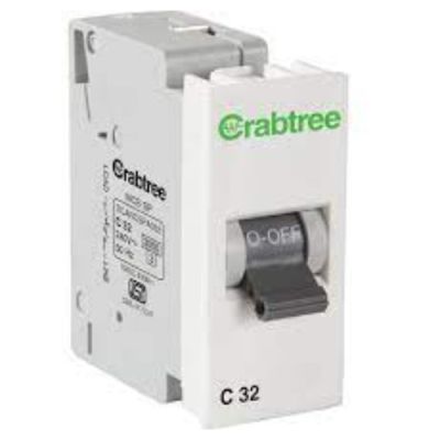 Crabtree Amare 32 A SP 'C' Mini MCB DCNNCSPA03200MR