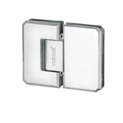 De Klazovyn Economy 180 Degree Glass To Glass Shower Hinge-KSH-2-BRASS