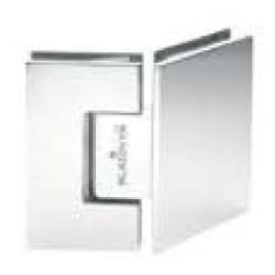 De Klazovyn Premium ED Stainless Steel 135 Degree Glass To Glass Shower Hinge-KSH-33