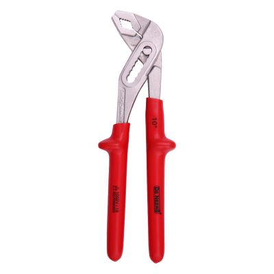 De Neers Water Pump Plier Dipped Insulated-300mm-12-Stainless Steel-Red