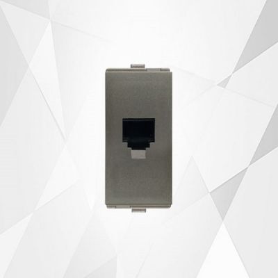 Diamond Carissa Velvet Black 2 Line Jack RJ-11 With PCB-CR017