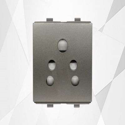 Diamond Carissa Glossy White 2M 5 Pin Socket-CR020