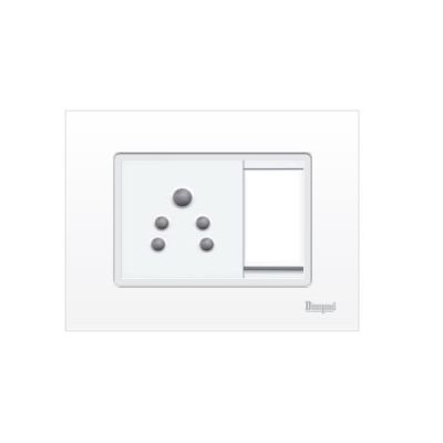 Diamond Crysta White 8M Square Modular With Base Plate-CYP07
