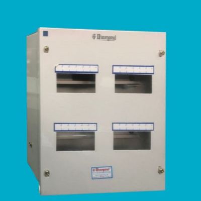 Diamond Prime TPN Single Door 12 Way Distribution Box-DB15