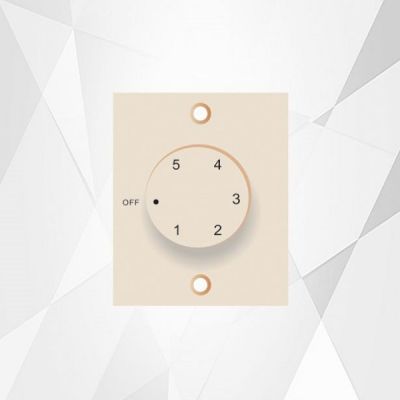 Diamond Gold Urea Glossy White Medium Full Rotatory 5 Step Regulator-GD014