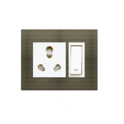 Diamond Innova Dark Wood 18M Textured Modular With Base Plate-INP09