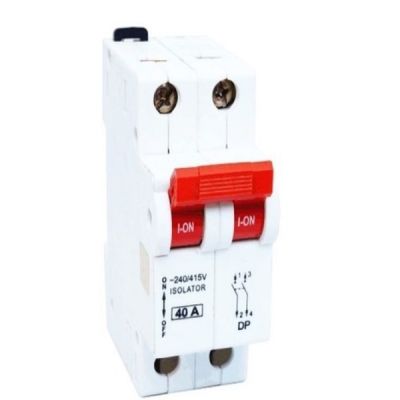 Diamond 63A Double Pole Isolator-IS02