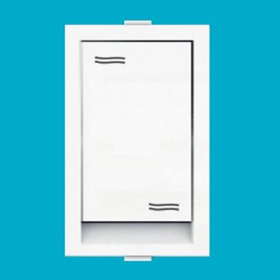 Diamond Plano White 1M 6A 2 Way Switch-PL004
