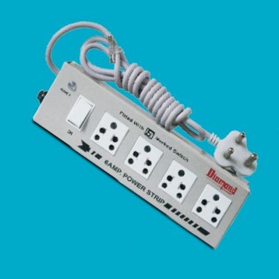 Diamond 6A 1+4 Power Strip-PS003