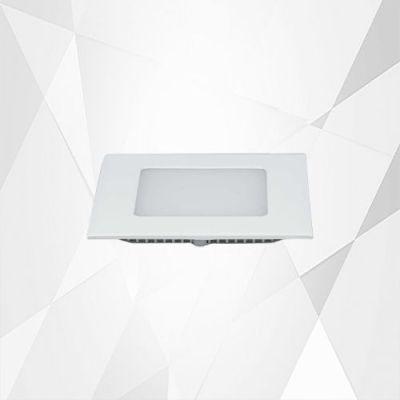 Diamond Cool White 6W Square Tri Color Pride Slim LED Panel Light