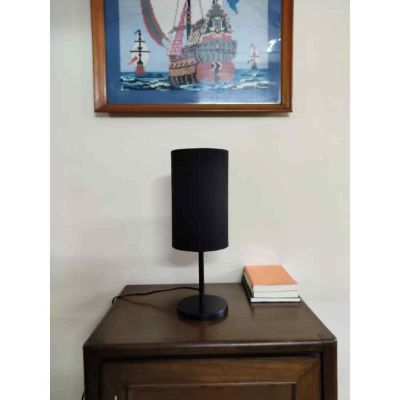 Divine Trend Metal Stick Table Lamp With Shade DTT-MS514BLC-Black