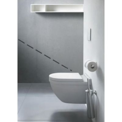 Duravit Starck 3 Wall Mounted Closet With In Built Jet - 222539-006389