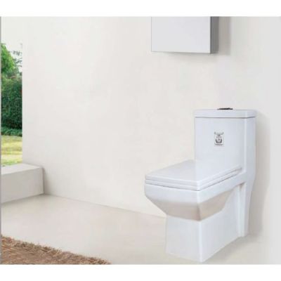 Elegant Casa Siphonic Integrated Water Closet-Vitreous-Dual Flush 382-Ivory-200MM-S Trap