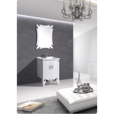 Elegant Casa PVC Bathroom Cabinet+Basin with Mirror-PVC-213