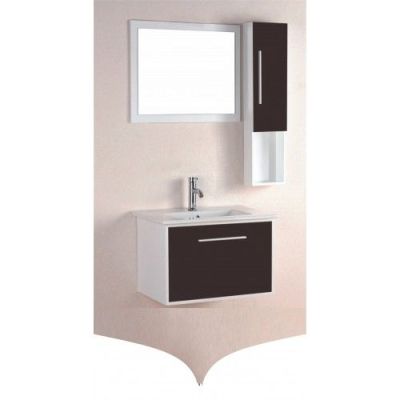 Elegant Casa PVC Bathroom Cabinet with Basin+Mirror-PVC-223