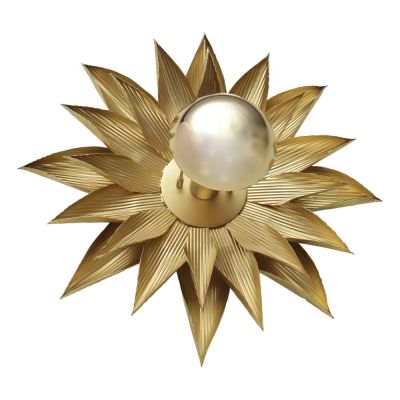 Eliante Novelty Golden Metal Wall Light-6017