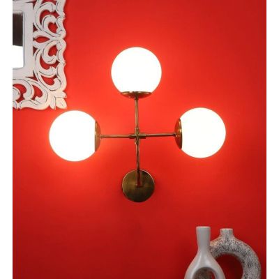 Eliante Ravvissante Gold 7x19x17Inch Iron Wall Light Eliante-6114-3W