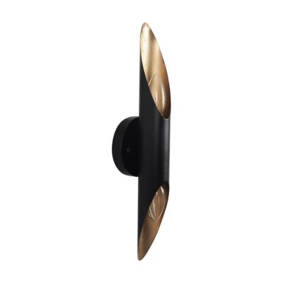 Eliante Black Metal Wall Light-9010-2LP