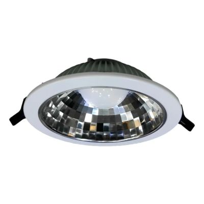 Eliante Lavov White 135x70mm 12W Aluminium Round Deep Recessed LED Downlight Eliante-C4004-4-12W