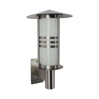 Eliante Silver Metal Wall Light White Acrylic-DH-1213A