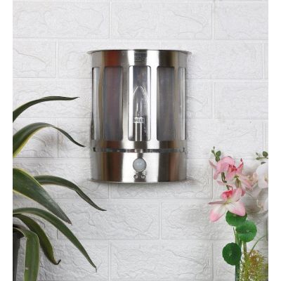 Eliante Caliente Silver 7x4x10Inch Mild Steel Out Door Wall Light Eliante-DH71-212