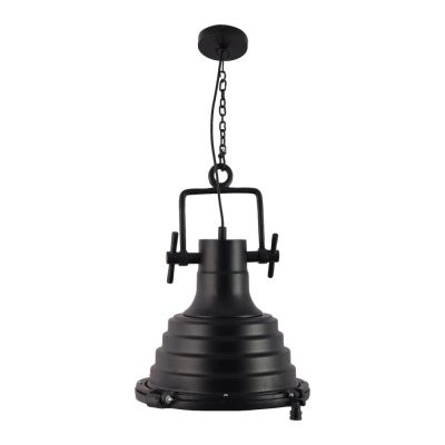 Eliante Black Metal Hanging Light-HIGHWAY-LITE
