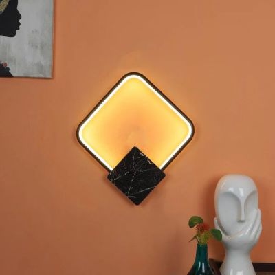 Eliante Rayos Brown Iron E27 Holder Inbuilt LED Table Light Eliante-JS-1042-1H