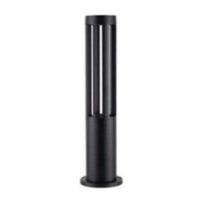 Eliante Grey 600mm 12W 6K Roller Garden Bollard Light Eliante-JS-RIM-ROB-2412N-600-6K