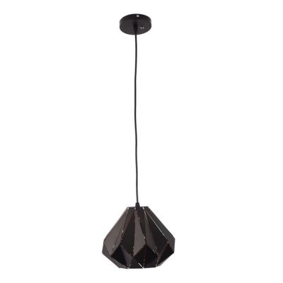 Eliante Contemporary Black Metal Single Hanging Light-M-79-HL