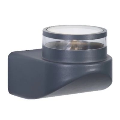 Eliante Opus Grey 135mm 8W LED Outdoor Wall Light Eliante-Opus-8W