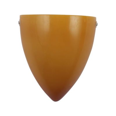 Eliante White Metal Wall Light Yellow Glass-WSL-4005-G029