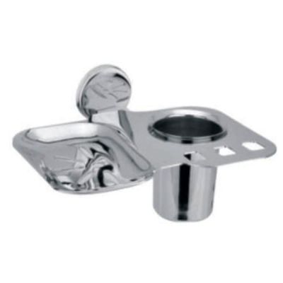 Estylo Lotus Tumbler Holder With Soap Dish-5046