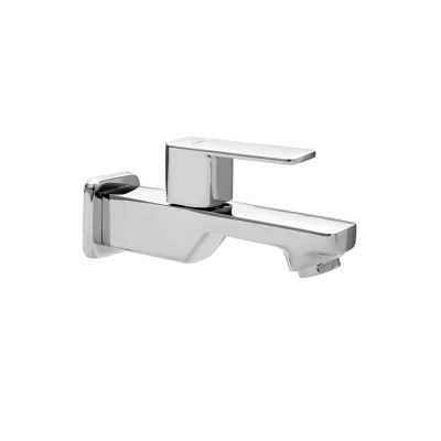 Cera Ruby Bib Cock Long Nose With Wall Flange & Aerator-F1005152