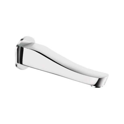 Cera Perla Bath Tub Spout with Wall Flange-Chrome-F1012661