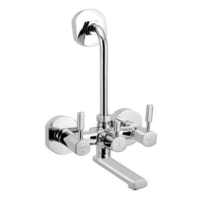 Cera Gayle Wall Mixer with Bend Pipe for Overhead Shower with Non Return Valve-F1014402