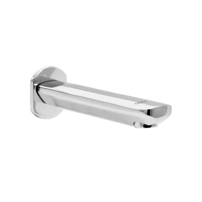 Cera Gayle Bath Tub Spout with Wall Flange-Chrome-F1014661
