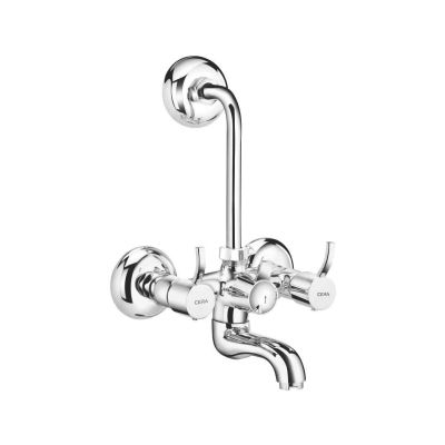 Cera Crayon Quarter Turn Wall Mixer with Bend Pipe for Overhead Shower-F2008401