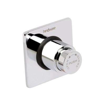 Hindware Plus Flush Valve Concealed 32mm Single Flush-F860045-Chrome