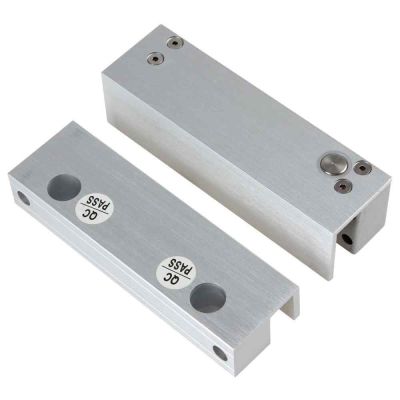 Faradays Fail Safe Electric Bolt Lock For Fully Frameless Glass Door-Silver-FB-04