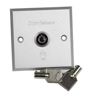 Faradays Stainless Steel Key Door Release-Silver-FES-35
