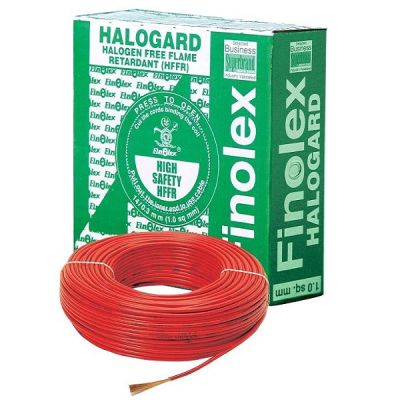 Finolex Red 2.50 sq mm Halogen Free Flame Retardant Project Packing Home Cable-10405010